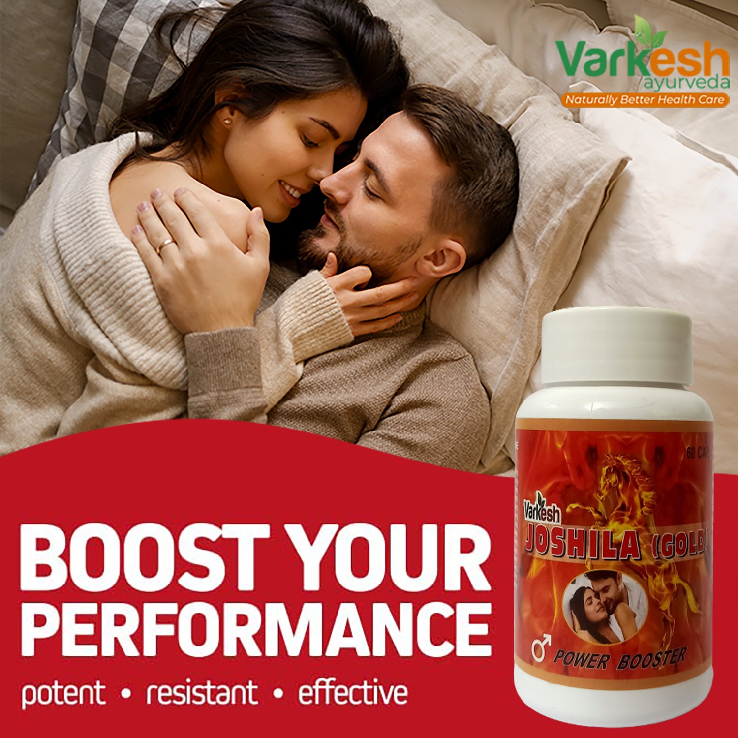 Joshila Gold (Power Booster) 60 Capsules Image 2