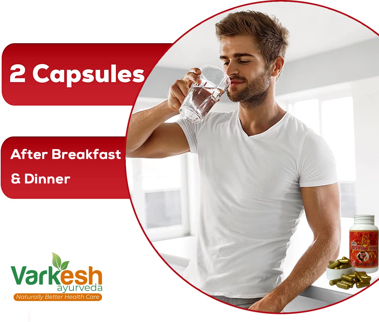 Joshila Gold (Power Booster) 60 Capsules Image 4